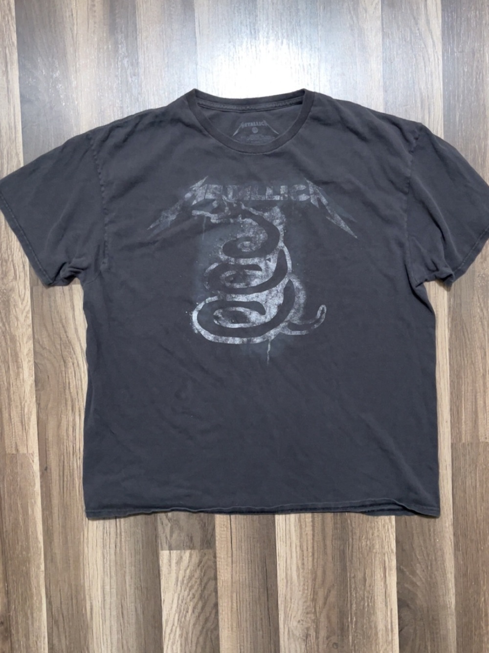 METALLICA Mens Large Black Shirt